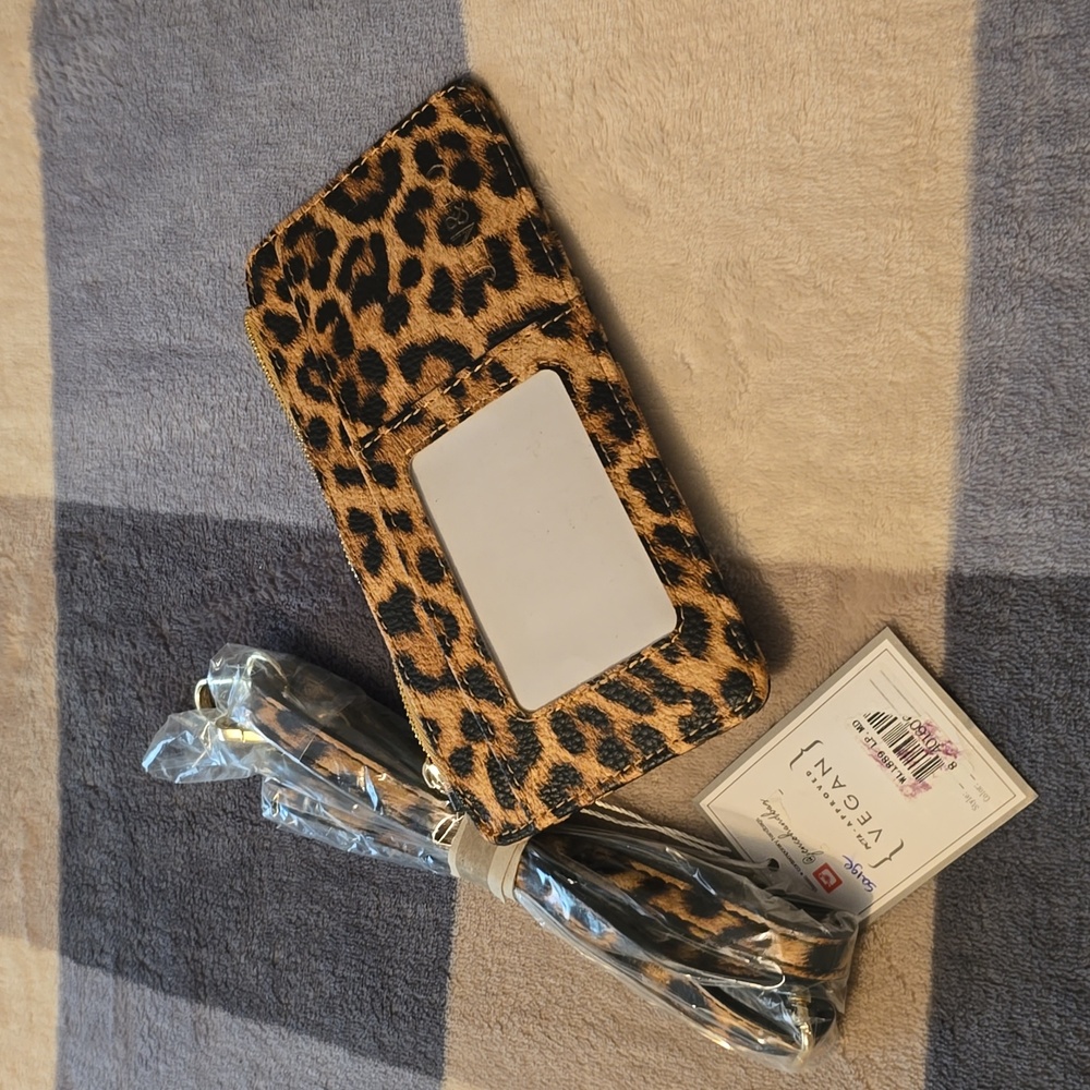 Leopard Print Wallet Case